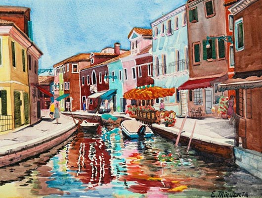 Painting by Eileen Miryekta!