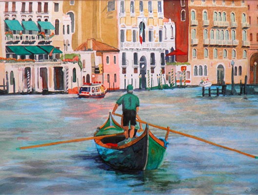 Painting by Eileen Miryekta!